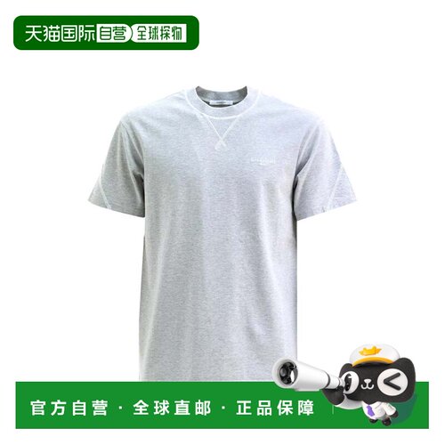 自营givenchy棉Couture接缝对比针法t恤衫-白色 美国奥莱直发