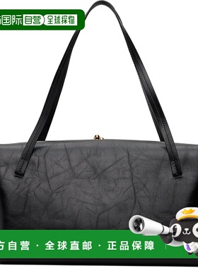 1h可退 香港直邮潮奢 Jil Sander 吉尔 桑达 女士 黑色中号 Goji