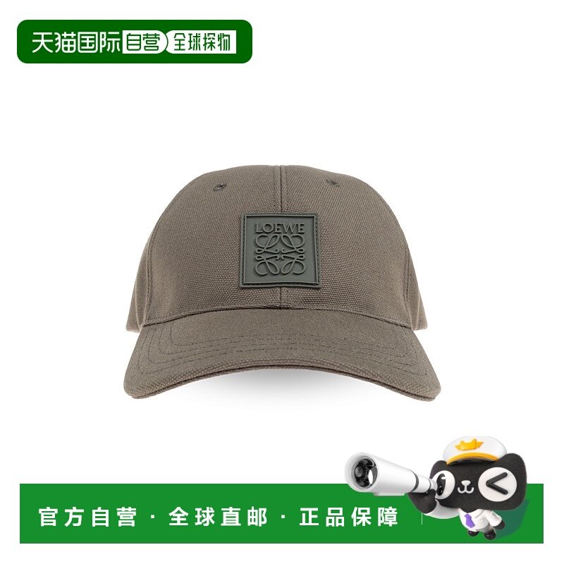 香港直邮LOEWE 男士帽子 K820358X880KHAKIGREEN CO 绿色 Basebal
