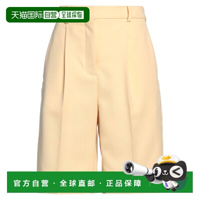 1h可退 香港直邮潮奢 Acne Studios 艾克妮 女士 短裤 yellow黄色