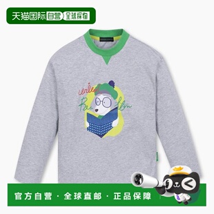 韩国直邮BENETTON儿童童装T恤QATS12361MG潮流穿搭时尚透气高级感