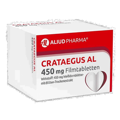 欧洲直邮德国药房ALIUD山楂抗心衰心脏供血心肌护心气喘片50粒