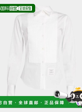 香港直邮THOM BROWNE 女士衬衫 FLL213AF1004100 SS2026 白色