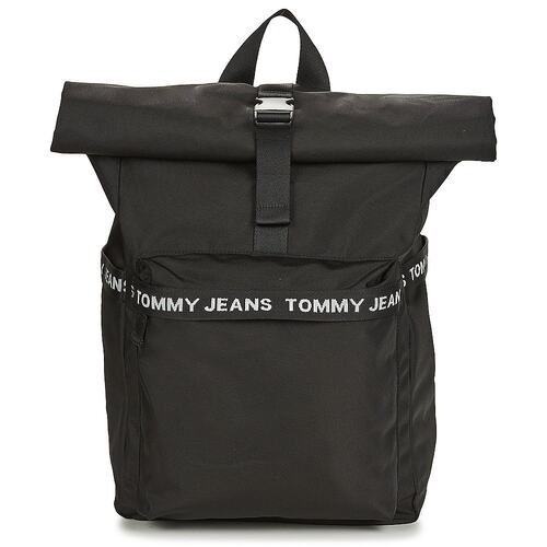 Tommy Jeans 女士 TJM ESSENTIAL ROLLTOP BP 双肩包 黑色