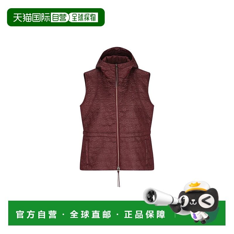 香港直邮FENDI 女士外套 FAN239AT9CF1UKFP26 SS2026 紫红色