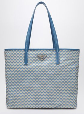 Prada 普拉达 女士 Re-Nylon 浅蓝色印花包包 1BG552OOO2HGX