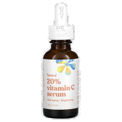 香港直邮Asutra维生素C精华素修护滋养提亮紧致肌肤深补水30正品