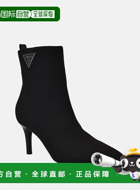 自营guessWellas Knit Booties - black 美国奥莱直发短靴女靴