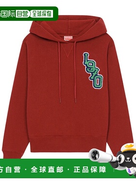 香港直邮KENZO 女士针织毛衣 FC62SW024CMJ23 SS2022 红色 长袖卫