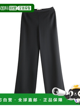 香港直邮THE ROW 女士休闲裤 5481W2812BLK AW2025 黑色 Rogeri