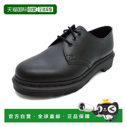 日本直邮Dr.Martens 女士三孔鞋1461 MONO 14345001 黑色乐福鞋