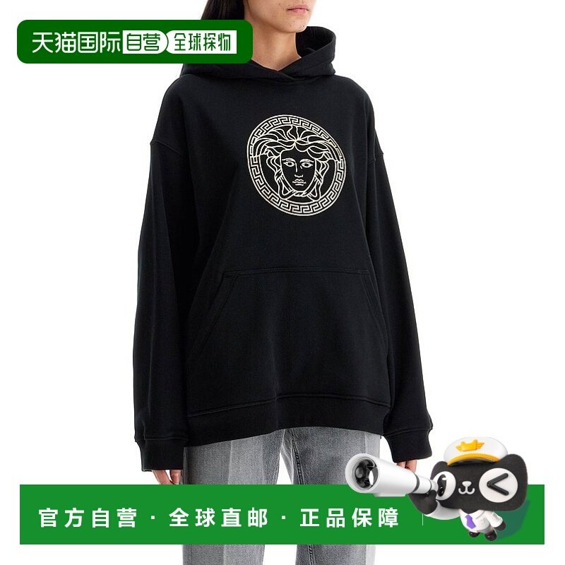 香港直邮VERSACE 女士针织毛衣 10165591A101562B130 AW2024