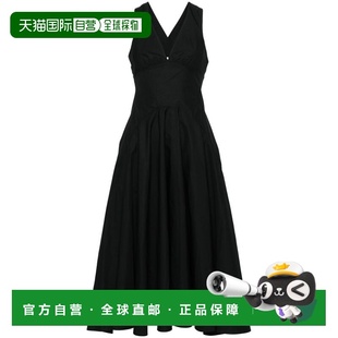 黑色 香港直邮ALAIA SS2024 AA9R12935T001999 交叉带 女士半身裙