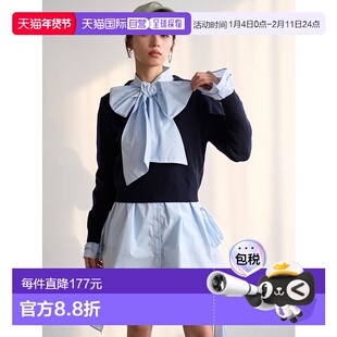 1h可退 日本直邮SNIDEL 女装 蕾丝拼接衬衫连衣裙两件套 SWNT2551