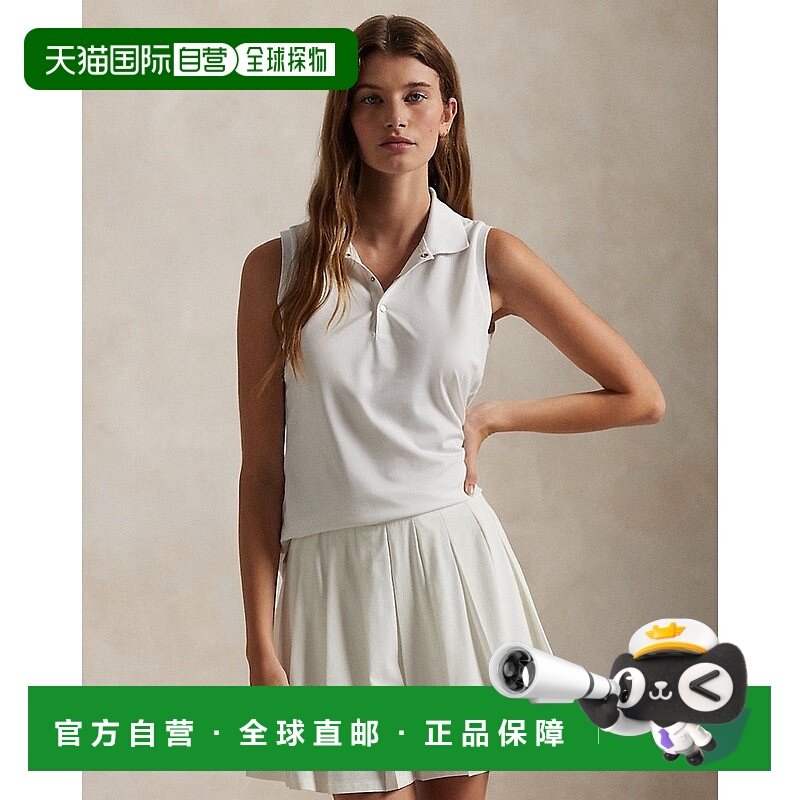欧洲直邮RalphLauren拉夫劳伦 RLX女装经典款无袖短袖polo衫