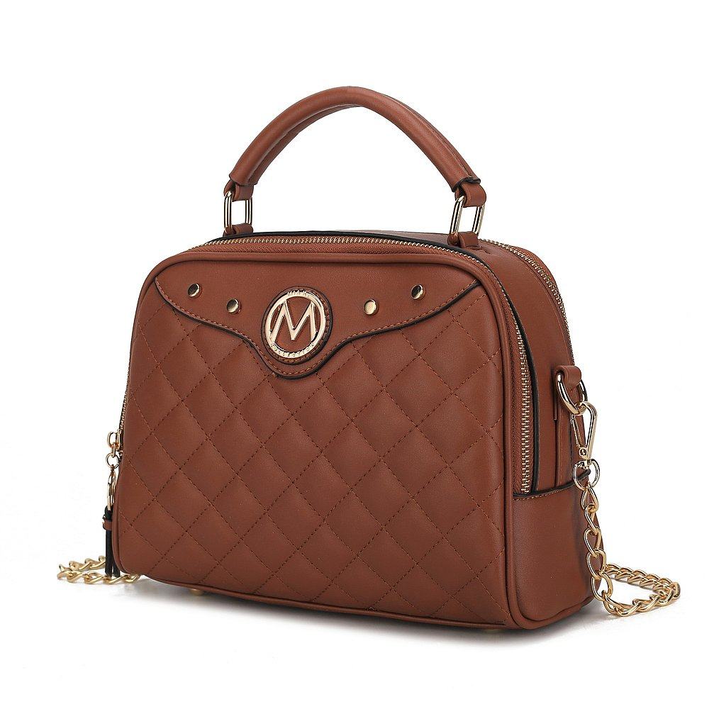 mia k collection【美国奥莱】直发 Samira 挎包 - 棕色