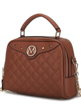 mia k collection【美国奥莱】直发 Samira 挎包 - 棕色