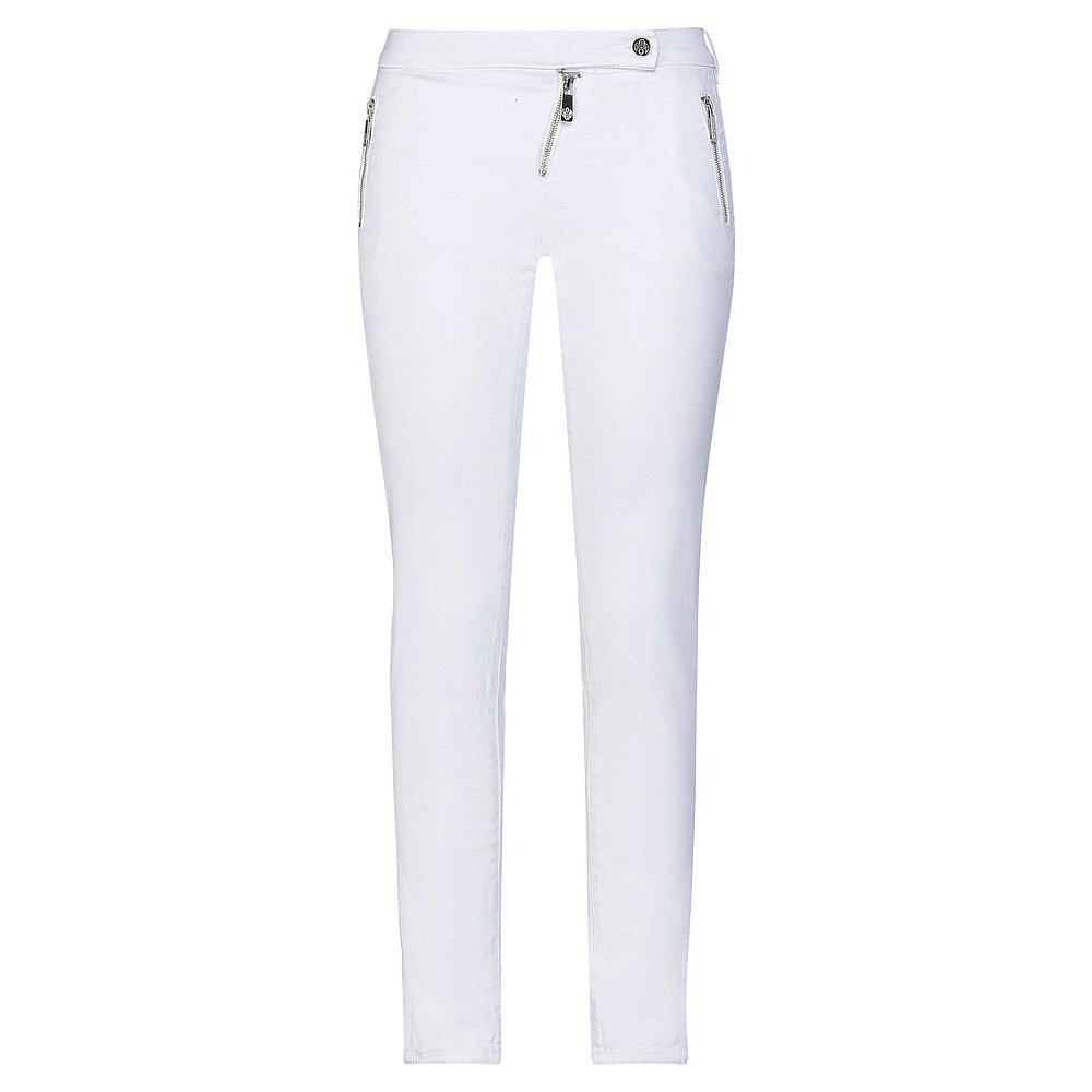 潮奢 frankie morello 女士 牛仔长裤 white白色 舒适时尚