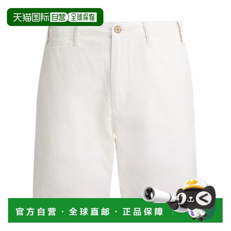香港直邮polo ralph lauren 男士 腰带环短裤 26SS亚麻
