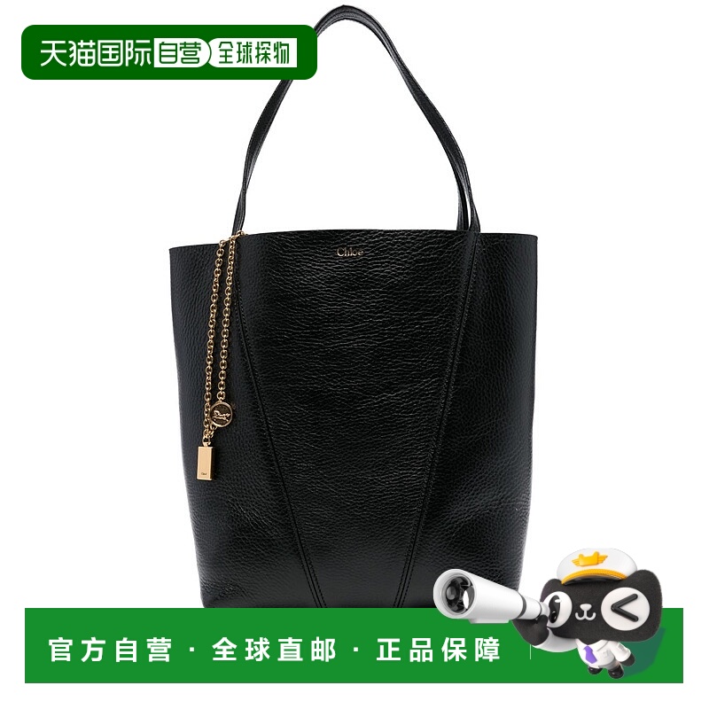 1h可退 香港直邮CHLOÉ 女士手提包 CHC25SS811N84001 SS2025 黑色