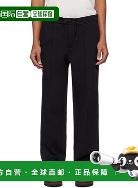 1h可退 香港直邮潮奢 Moncler 盟可睐 男士 黑色 Logo Patch Cott