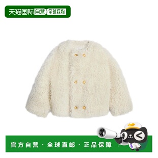 香港直邮CELINE 女士大衣 RM02U027501RD AW2025 白色 Wool coat