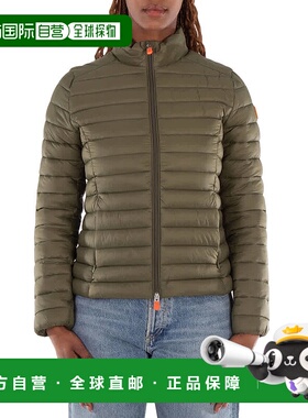自营 Save The Duck女士绿色Carly羽绒服-绿色 美国奥莱直发夹克
