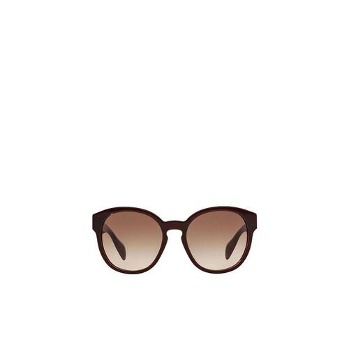 Prada 徽标渐变太阳镜 0PR18RSFACETATE