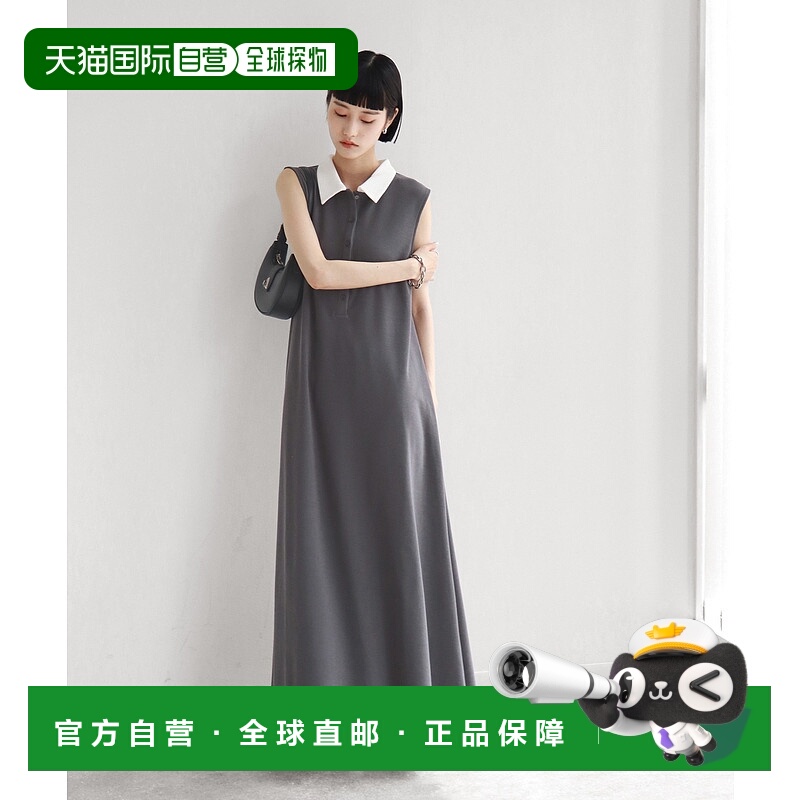 1h可退 日本直邮NOGLE 女士修身高领无袖POLO连衣裙 NG25SS025