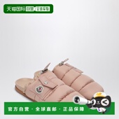 粉色尼龙凉拖 香港直邮Moncler 4M00040M Mon Pocket 盟可睐 女士