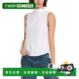 Dahl white Mock Top 美国奥莱直发 Neck 自营Bella