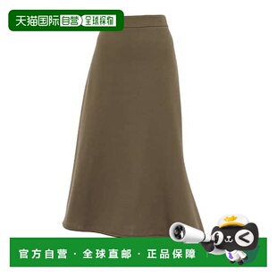 Sander Crêpe 吉尔 女士 中长半身裙 桑达 香港直邮Jil