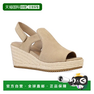 自营 艾琳 费舍尔 威尔达（Eileen Fisher Wilda）雪地楔凉鞋-白