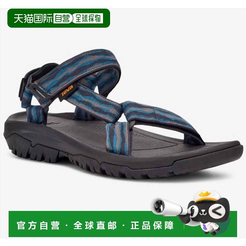 自营 teva男士 Hurricane Xlt2 Foggy Mountain 凉鞋海军蓝/灰色