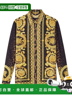 欧洲直邮VERSACE 女士衬衫10013601A124795N440女装