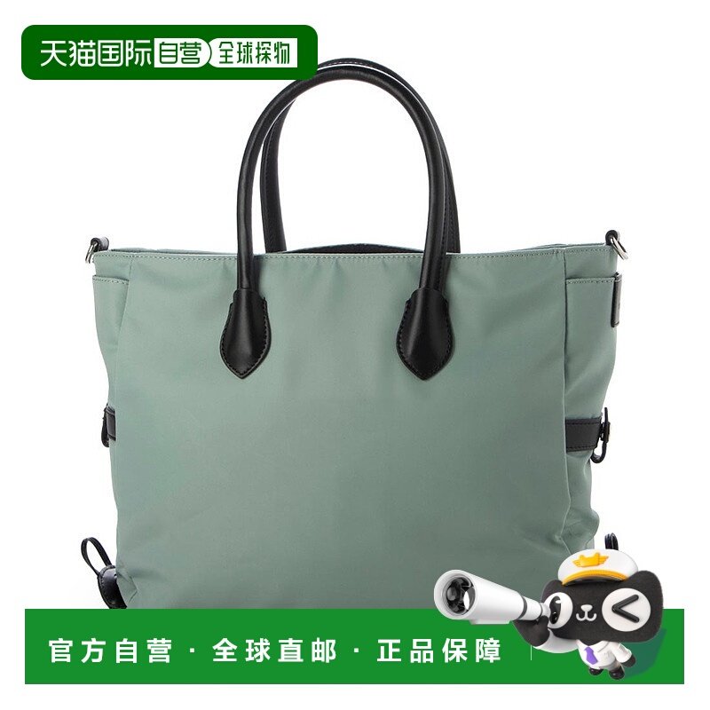 日本直邮Y'SACCS 尼龙×再生皮革挂钩2WAY托特包 S尺寸 [YS1509AW