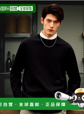 香港直邮Y-3 男士T恤 IW00680BLACK CO 黑色 Long Sleeve T-shirt