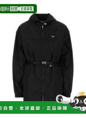 香港直邮PRADA 女士外套 292348SOOO1WQ8F0002 SS2026 黑色