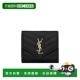 徽标压纹多折钱包 香港直邮Saint Laurent 692061BOW01牛皮