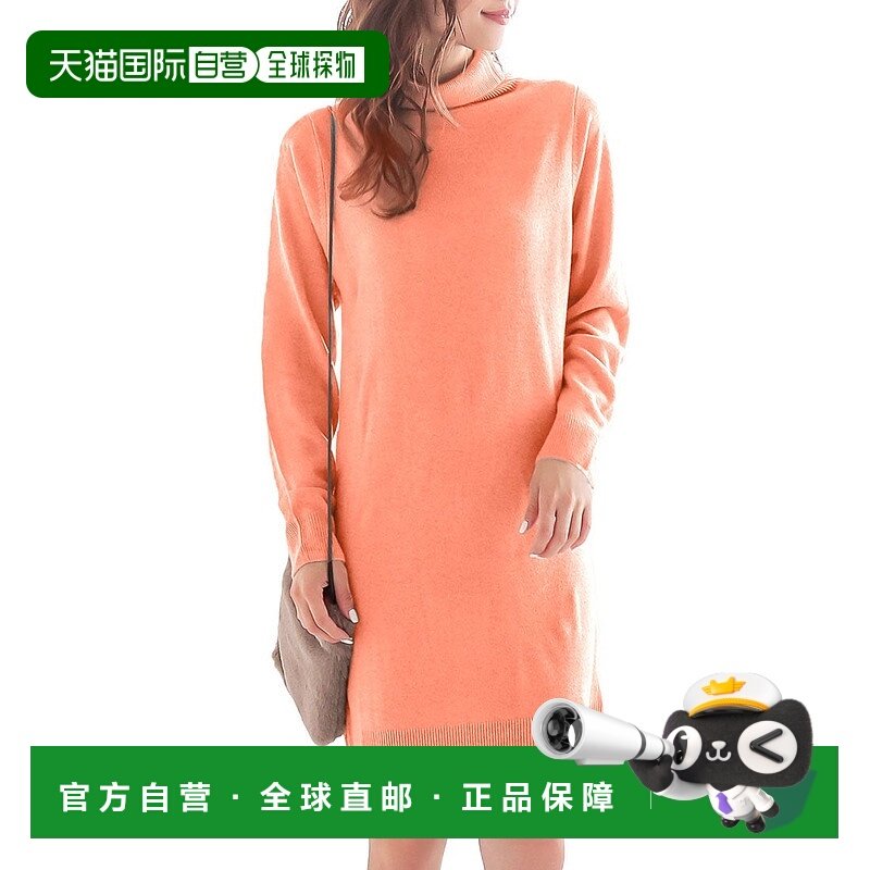 日本直邮KOBE LETTUCE 可在家清洗的羊绒触感针织连衣裙 [N55FF]