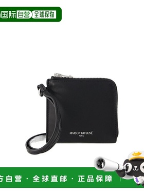 1h可退 香港直邮MAISON KITSUNÉ 男士钱包 LM05347LC0038BLACK AW