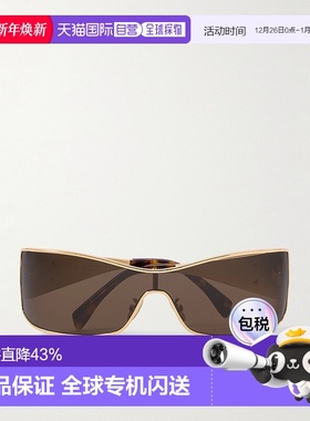 1小时内可退 香港直邮Celine 思琳 女士 徽标太阳镜 CL40283U bro