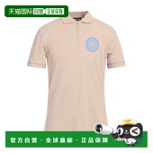 香港直邮versace beige米色 范思哲 1h可退 男士 Polo衫 舒适时尚