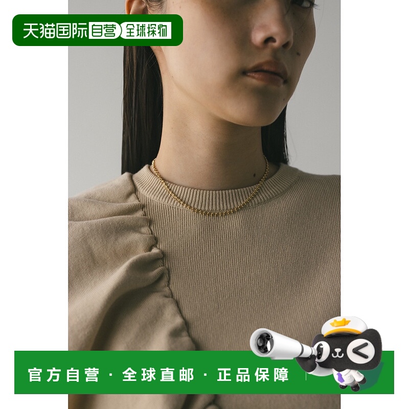 1h可退 日本直邮STYLEMIXER 女士 真鍮珠链项链 设计感百搭 500IA