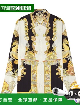 香港直邮Versace 长袖衬衫 10194381A14567