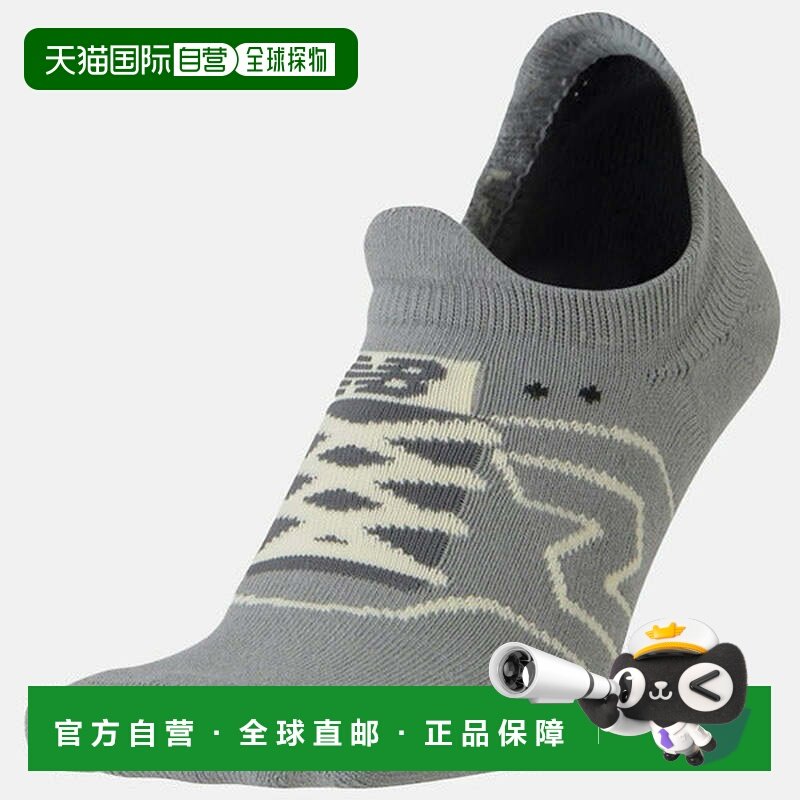日本直邮New balance 运动鞋图案毛绒短袜 LAS35701-YST 短袜