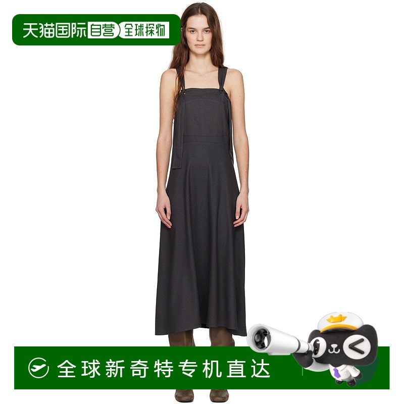 香港直邮潮奢 Baserange 女士 灰色 Gren Overalls 连衣裙 DRGRO