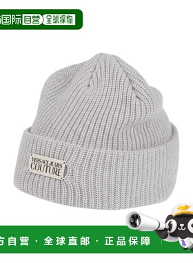 1h可退 香港直邮潮奢 versace 范思哲 女士 帽子 grey灰色 舒适时