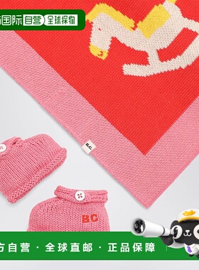 1h可退 香港直邮bobo choses 女士 Rocking Horse set 红色棉两件