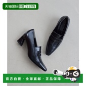 1h可退 抗菌防臭吸汗速 6cm粗跟防水乐福鞋 日本直邮Andemiu 女士